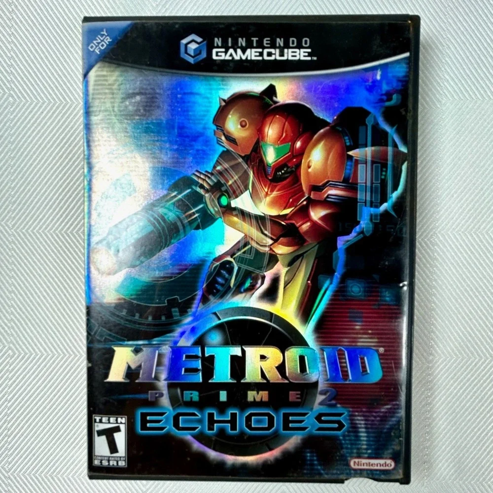 Metroid Prime 2: Echoes - Nintendo GameCube, 2004 - COMPLETE IN BOX - tested